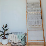 Classic Turkish Towel Pale Grey