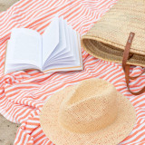St Tropez Towel Coral