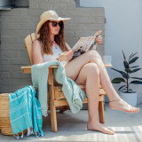 Classic Turkish Towel Turquoise