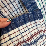 Red, White and Blue Check