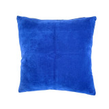 Chevron striped Indigo Cushion Cover Back