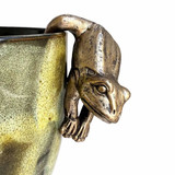 Frog Hanging Rim III Gold by Linens and More