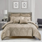 Opulence Gold 8Pc Comforter Set Super King