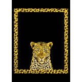 Leopard Painted 2 Ply Mink Blanket Queen/King