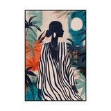Timeless Elegance Framed Canvas Wall Art by Linens and More