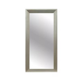 Elysian Mirror Brushed Silver by Linens and More