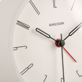 Belle Alarm Clock White by Karlsson