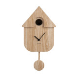 Modern Cuckoo Clock Light Wood by Karlsson