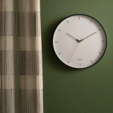 Calm Wall Clock Black by Karlsson