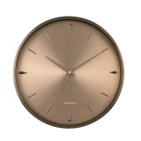 Jewel Clock Gun Metal by Karlsson