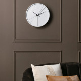 Layered Lines Clock White by Karlsson