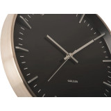 Raised Batons Clock Silver by Karlsson