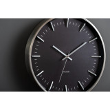 Raised Batons Clock Silver by Karlsson