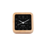 Neat Square Alarm Clock Black by Karlsson