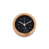 Neat Round Alarm Clock Black by Karlsson