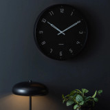Stark Wall Clock Black by Karlsson