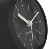 Button Alarm Clock Black by Karlsson