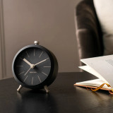 Button Alarm Clock Black by Karlsson