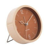 Monocle Alarm Clock Caramel Brown by Karlsson