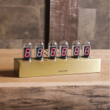 Cathode Clock Gold by Karlsson