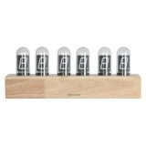 Cathode Clock Wood by Karlsson