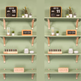 Cathode Clock Wood by Karlsson