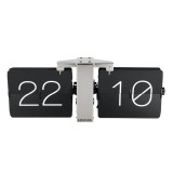 Flip Clock No Case Black/Silver by Karlsson