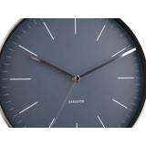 Minimal Clock Night Blue by Karlsson