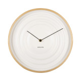 Scandi Ribble Clock White by Karlsson