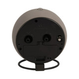 Nirvana Globe Alarm Clock Dark Warm Grey by Karlsson