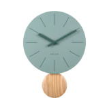 Arlo Pendulum Clock Jungle Green by Karlsson