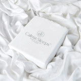 White Organic Bamboo Sheet Set By Calma Sleeps