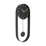 Charm Pendulum Clock Black by Karlsson