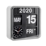 Mini Flip Clock Silver by Karlsson