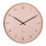 Stark Wall Clock Faded Pink by Karlsson