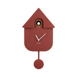 Modern Cuckoo Clock Red Ochre by Karlsson