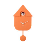 Modern Cuckoo Clock Bright Yellow by Karlsson
