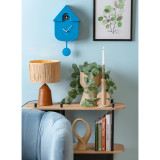 Modern Cuckoo Clock Bright Blue by Karlsson