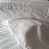 Hotel 25mm Stripe Sheeting - 60/40 Poly Cotton | Good Linen Co