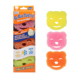 Scrubtastic Scrub & Wipe Sponge by White Magic (3 Pack)