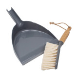 Eco Basics Dustpan & Brush Set by White Magic