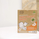 Eco Basics Toilet Cleaner Sheets Eucalyptus 40 Sheets Pack By White Magic
