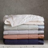 Espresso Feather & Down Blankets by Fairydown