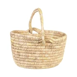 Kans Grass Oval Shopping Basket by Linens and More