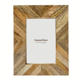 Sunburst Mango Wood Frame 5 x 7" by Linens and More