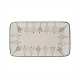 Christmas Evergreen Rectangular Platter by Ladelle