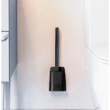 Essential Eco Black Wall Mounted Toilet Set by Vigar