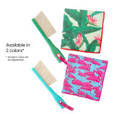 Assorted Beach Set Towel + Brush by Vigar