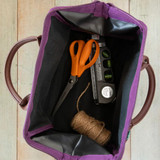 Zip Up Utility Tote - Boho Blooms Patchwork by Natural Life