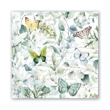 Butterfly Fields Paper Napkins - Cocktail Napkin